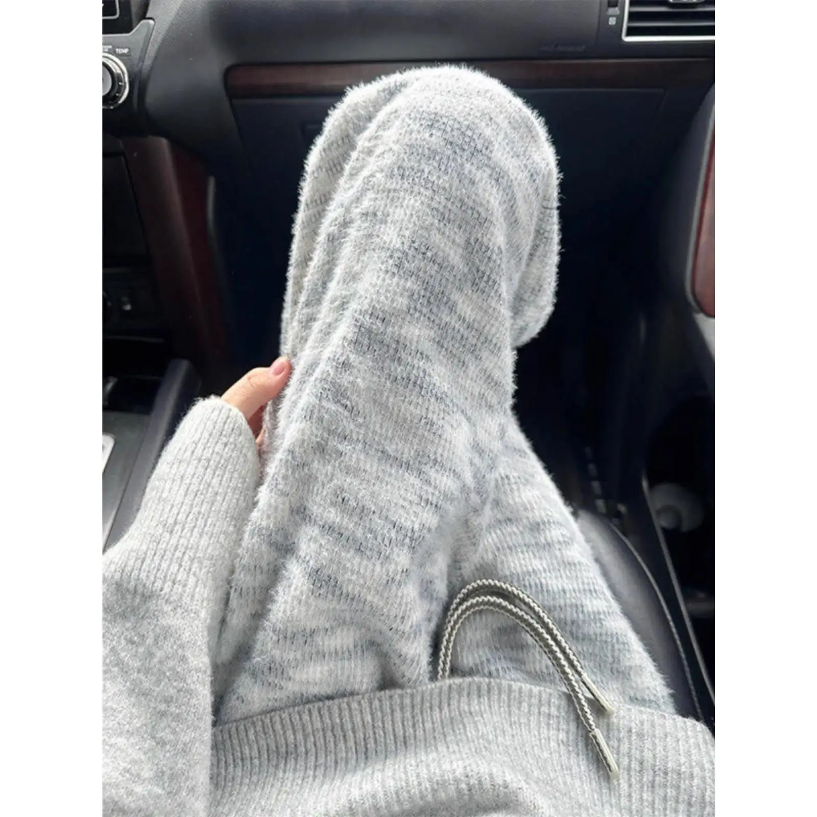 

Men's Knitted Velvet Sport Pants Winter Casual Straight Leg Leisure Trousers American Lazy Sle Comfortable Sweatpants