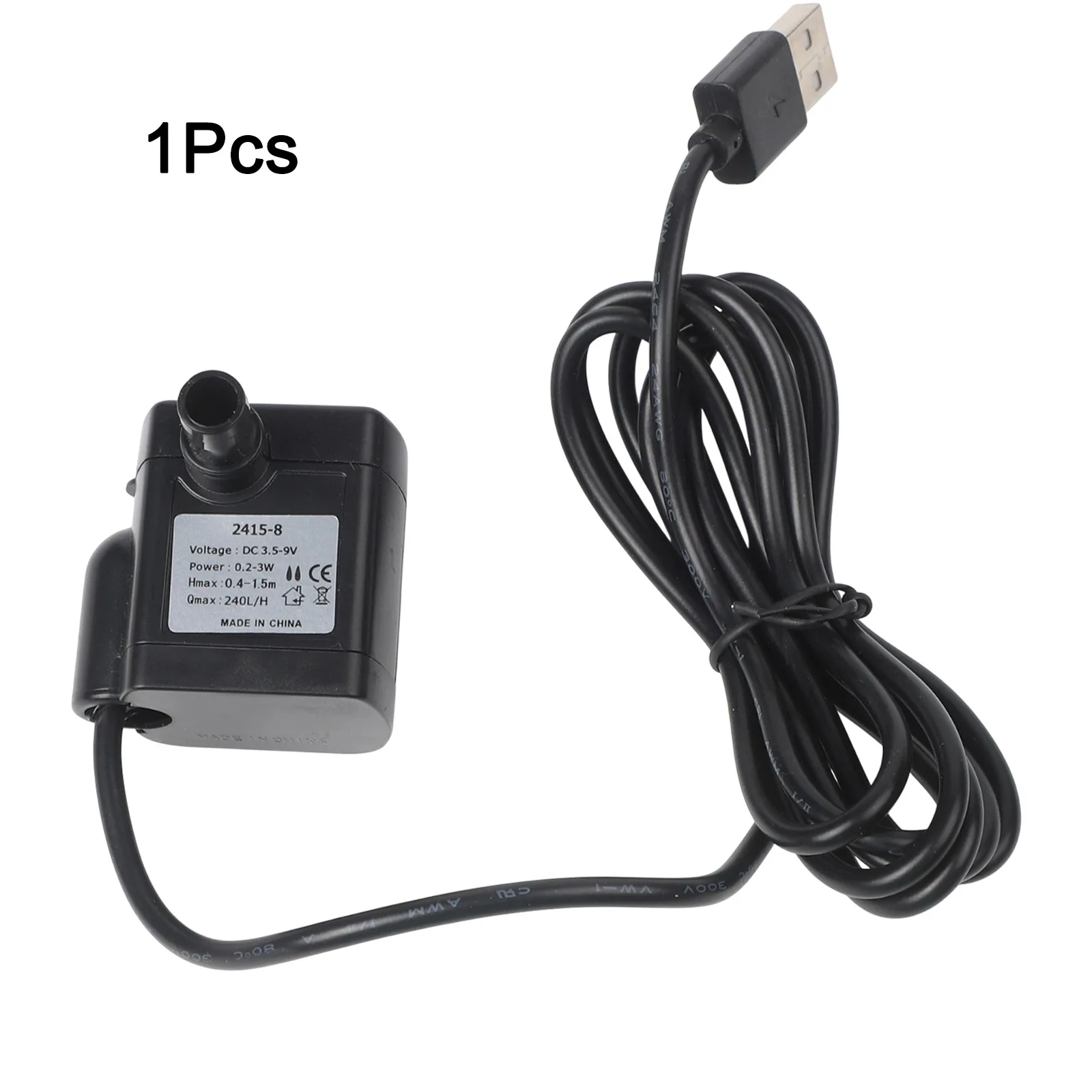 

For Garden Fountain Pump with Adjustable Spray Height 7V 150MA Load for Decorative Ponds and Water Circulation