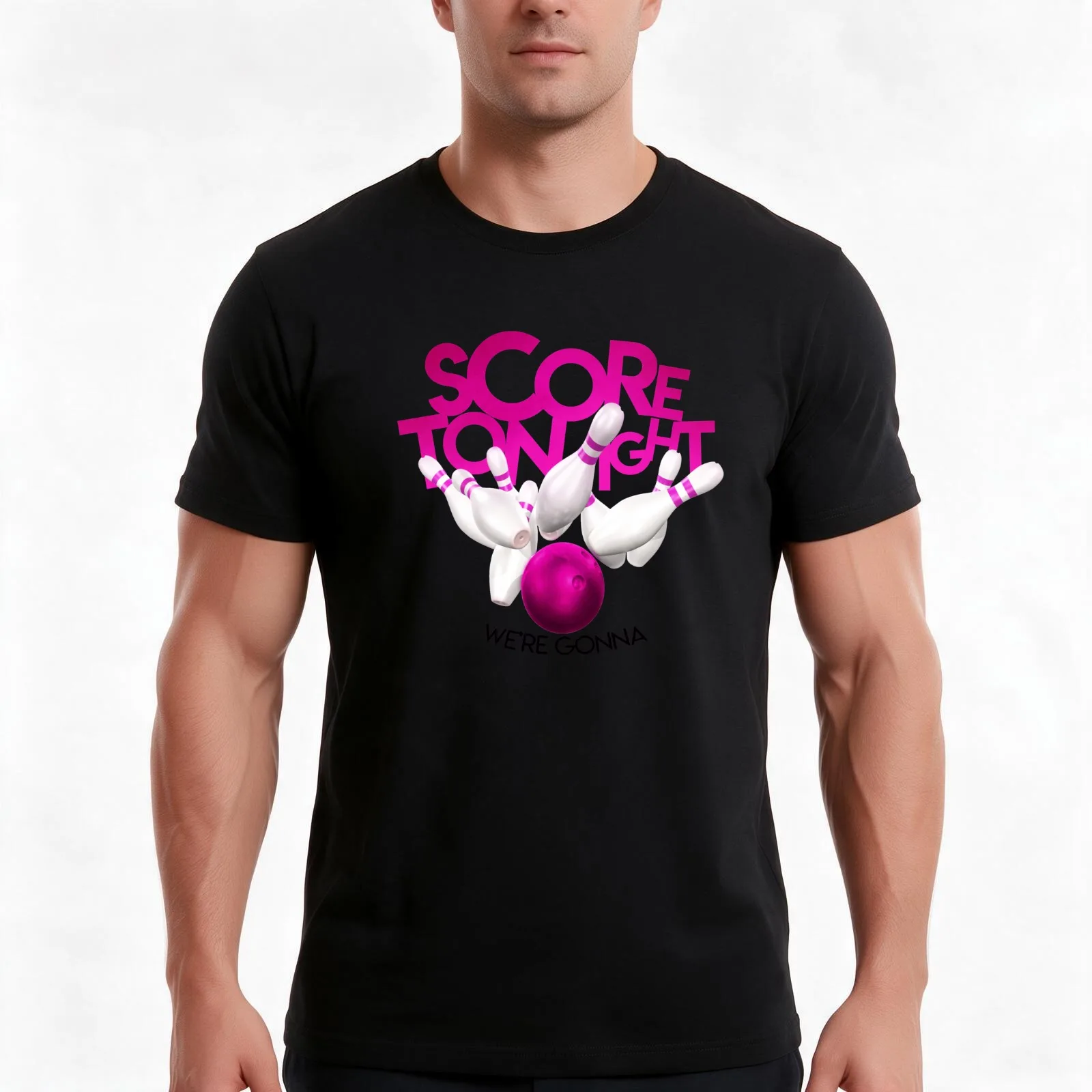 Score tonight - Grease 2 T-Shirt, Summer Casual Cotton Tee, Oversized Streetwear Tops, Vintage Graphic Print, Unisex Men Women