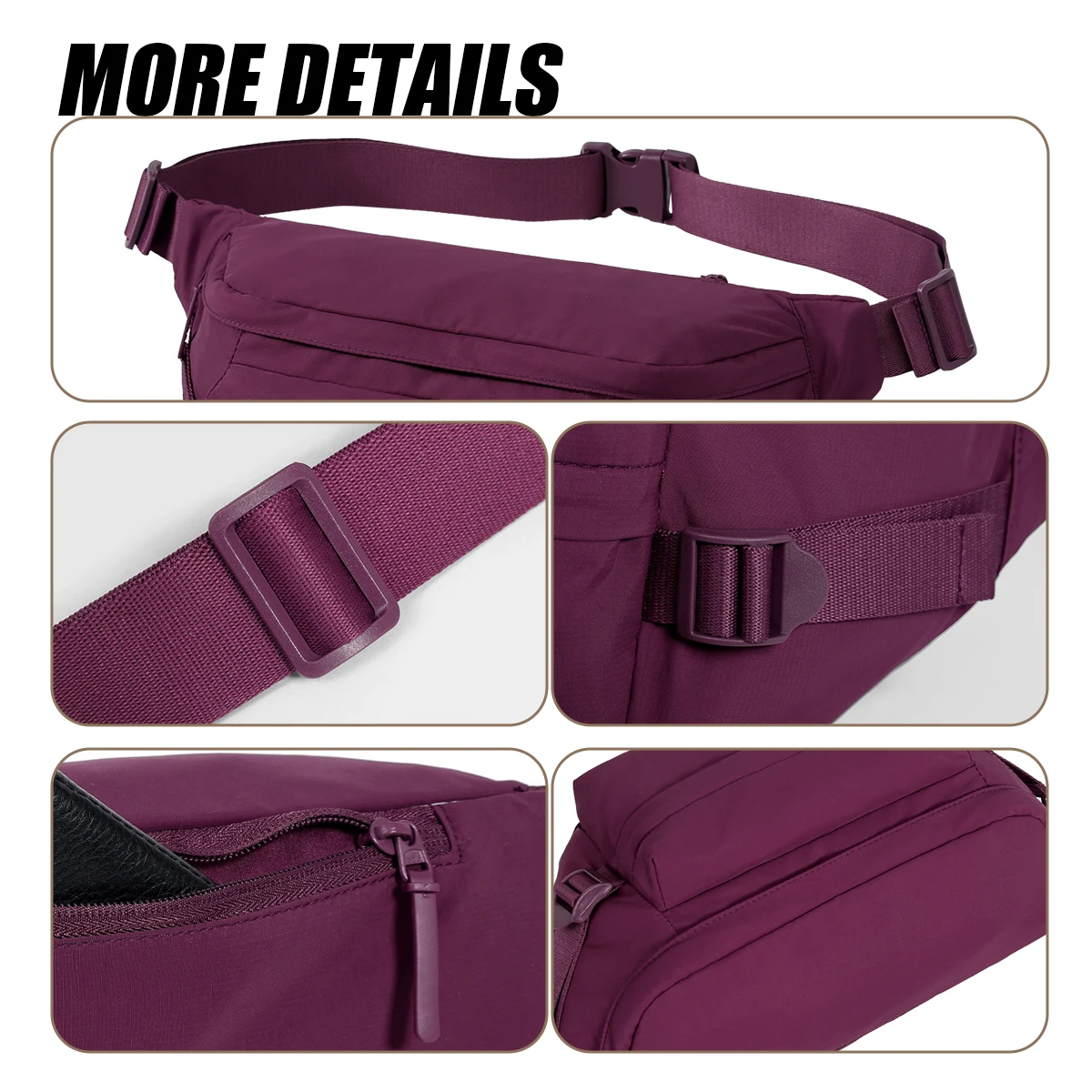 Bolso cruzado de hombro para hombre, estilo ciclismo - usage example