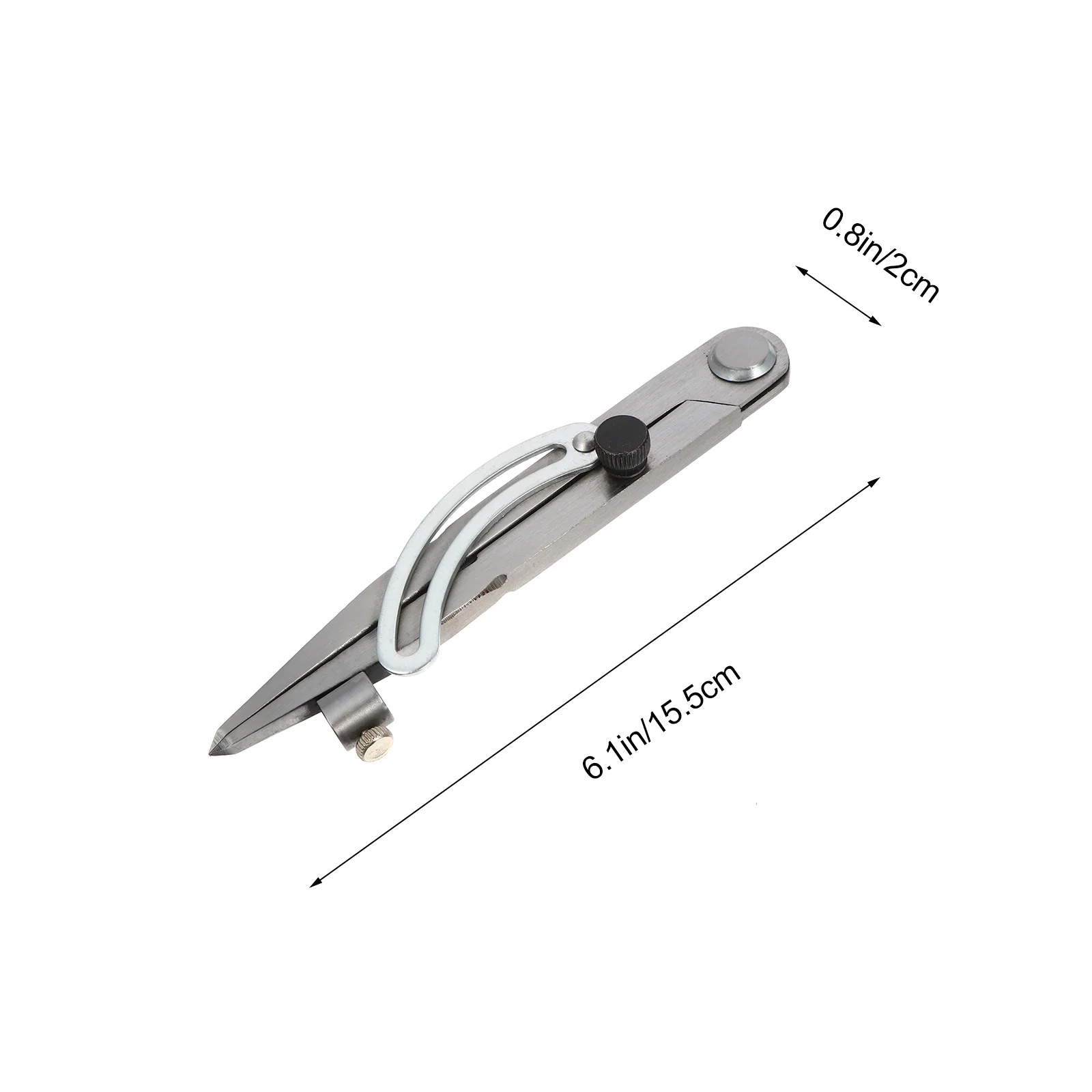 เข็มทิศเย็บเฟอร์นิเจอร์ Handmade เครื่องมือแบบพกพา Scribing Gauge หัตถกรรมเครื่องหมาย-หัตถกรรม Gadget