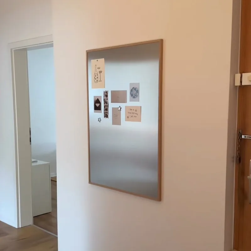 

Магнитная декоративная картина из нержавеющей стали, наклейка на холодильник, наклейка на стену для фотографий, подвесная картина для электросчетчика, подарок для нового дома