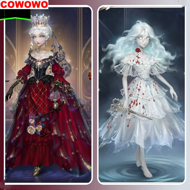 COWOWO Identity V Marie Bloody Queen Cosplay Costume Cos Game Anime Party Uniform Hallowen Play Role Clothes Clothing