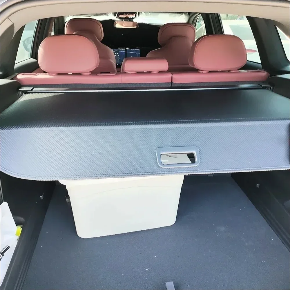 Car Trunk Cargo Curtain For Volkswagen VW Tiguan MK2 L LWB 2017-2023 Trunk Partition Cover Auto Interior Storage Car Accessories