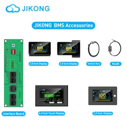 JIKONG BMS LCD Screen 4.3 3.2 2.5 Inches RS485 Adapter Swtich Key Interface Board Accessoires For JIKONG Smart BMS