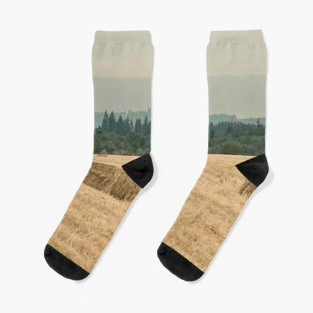 

Hay Bales Socks Soccer Non-slip kids Toe sports Socks For Man Women's New year's Men's floral Socks Men Women's