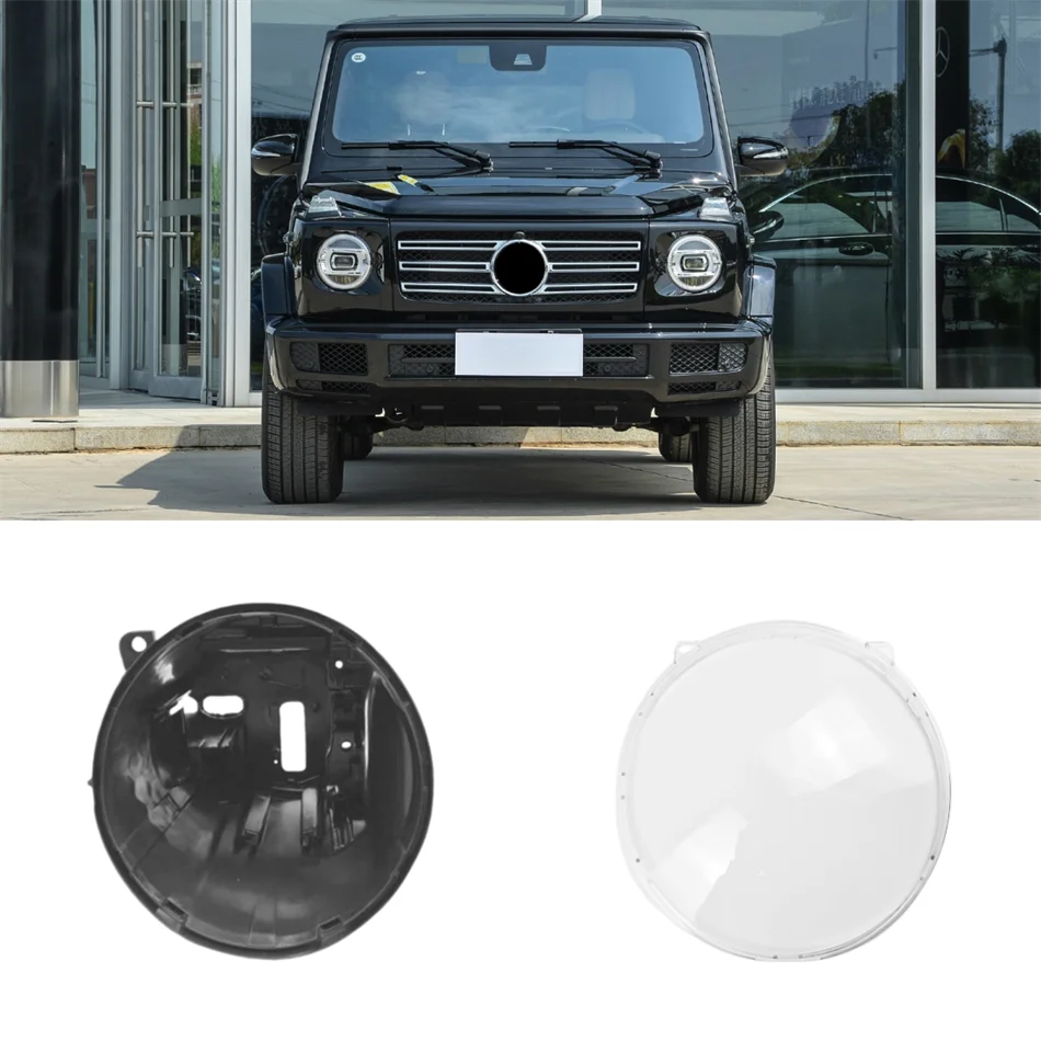

For Mercedes Benz G Class W463 W464 2020 2021 2022 2023 2024 Articles Cars Base Head Lamp Shell Bulb Holder Headlight Cover