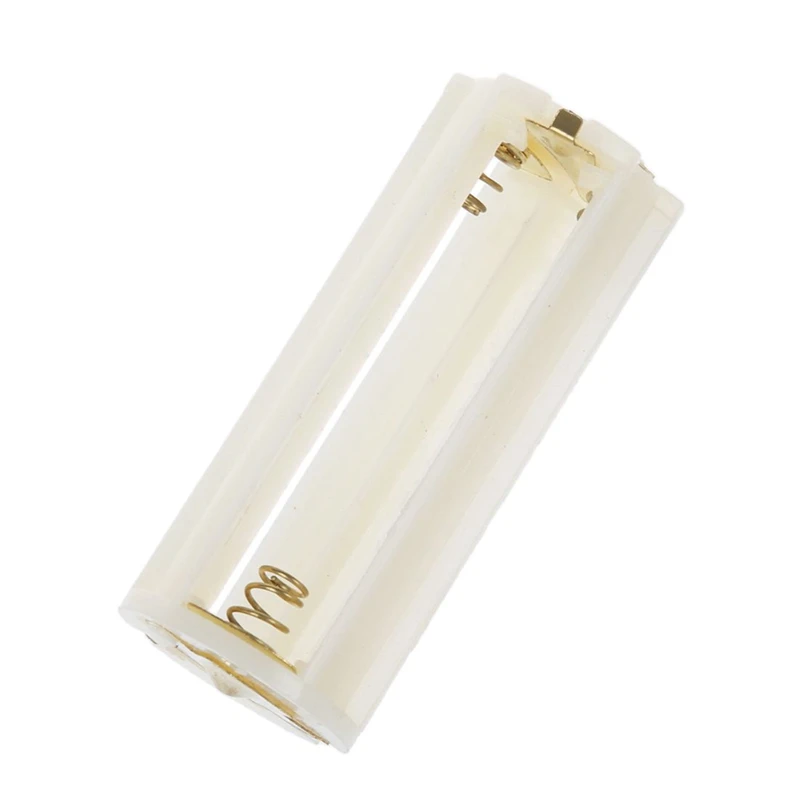 10 قطع جولة 3X 1.5 فولت AAA حامل البطارية حالة حاوية علب الأبيض الساخن!