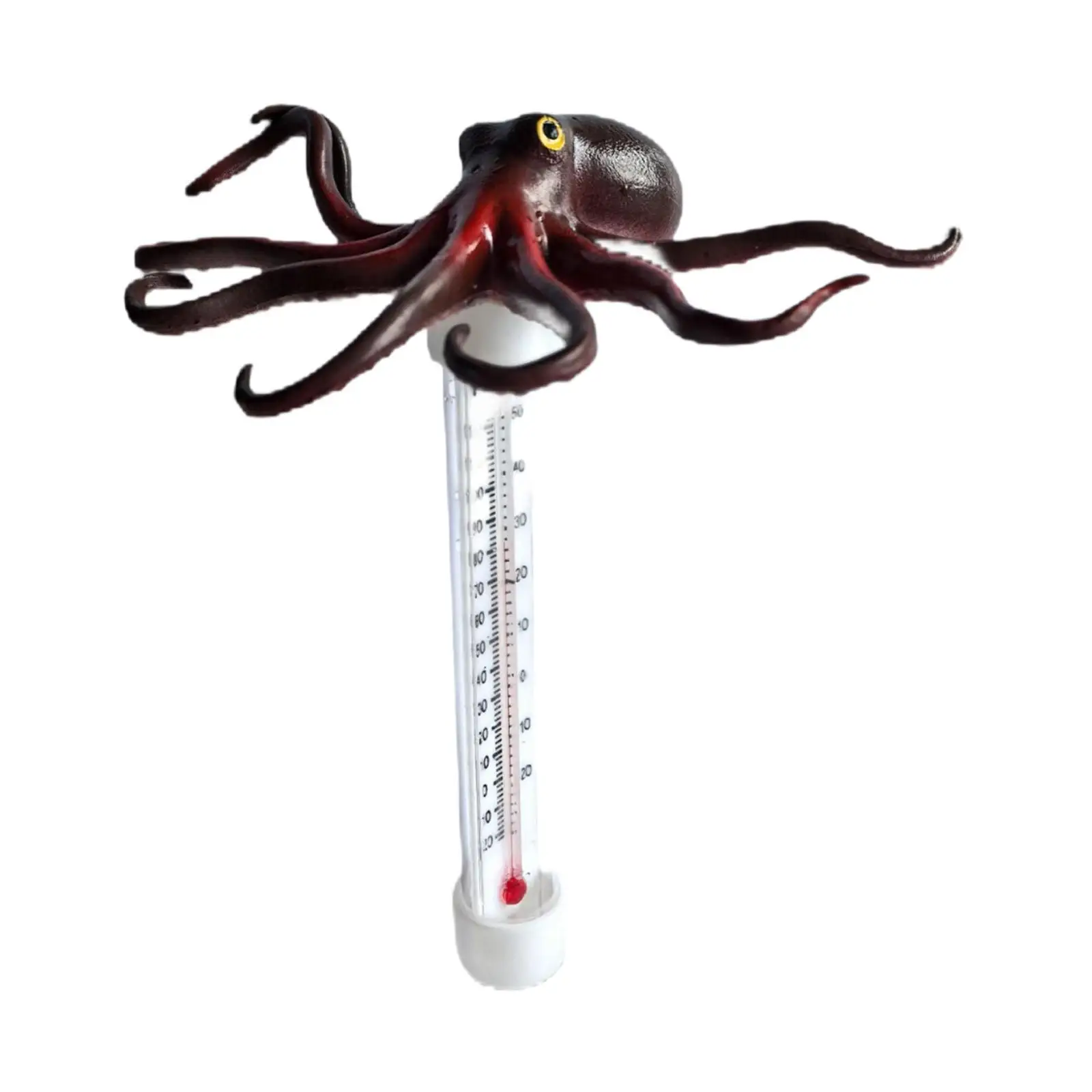 Floating Pool Thermometer with Large Display Analog Water Temperature Gauge