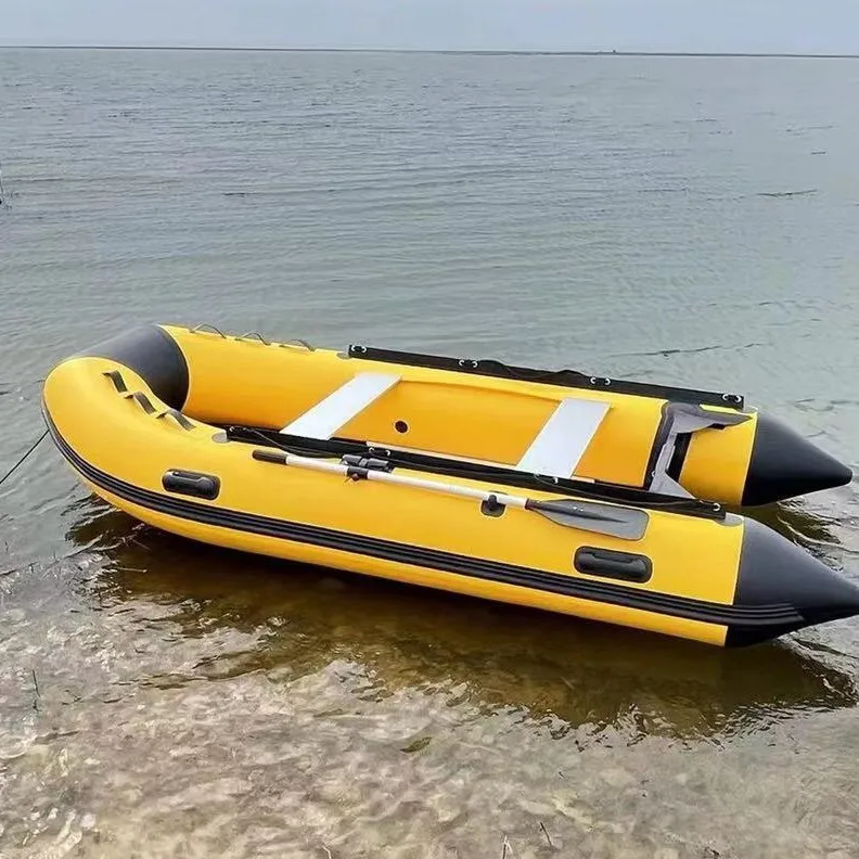 Thickened folding portable sunscreen rescue boat rubber boat kayak