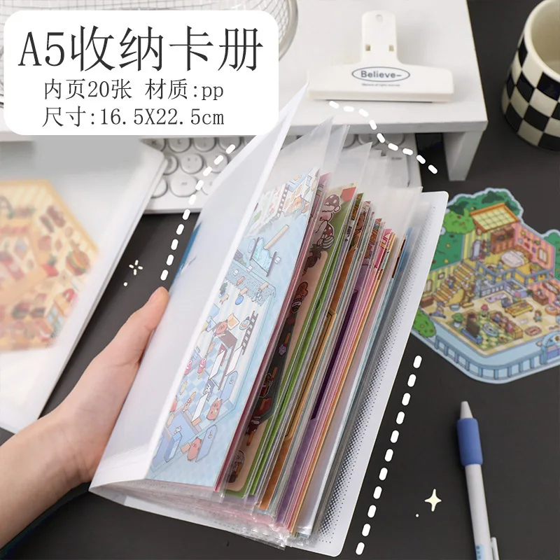 DIY Scenery Stickers for Students Children Family Creative Landscape Decoration Decals Classic Toys Sticker Stress Relief