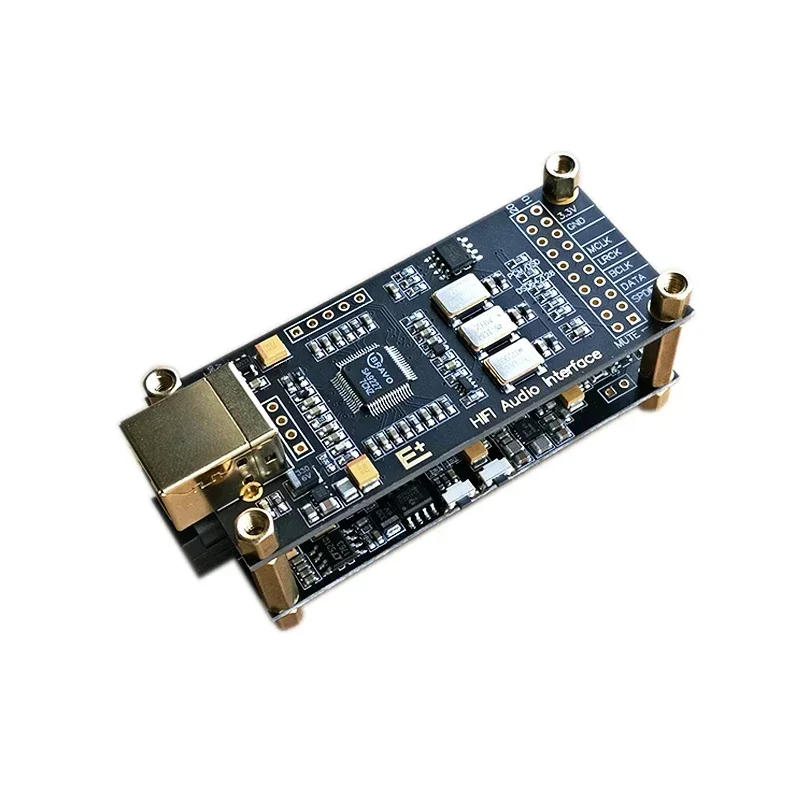 Nvarcher SA9227+ES9038Q2M finished decoding board hifi fever USB sound card converter kit supports DSD