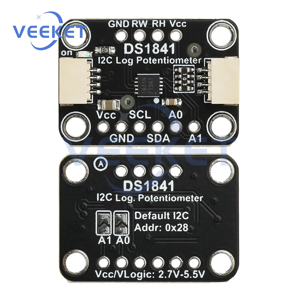 DS1841 I2C Digital Potentiometer Distribution Board with Pinout Compatible with STEMMA QT Qwiic With hysteresis function