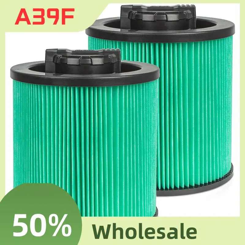 

2Piece Cartridge Filter Replacement Parts Accessories For DEWALT DXVC6914 Wet/Dry Vac Vacuum Cleaner 6-16 Gallon Filter