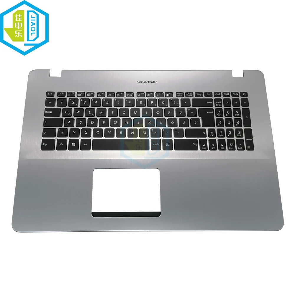 Imagem -05 - Palmrest do Teclado do Portátil para Asus Bélgica Azerty X705 Vivobook X705uq X705fa X705fv fn 90nb0ev2 90nb0ga1 90nb0gv1