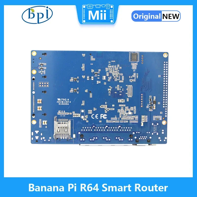 Banana pi BPI-R64 roteador inteligente baseado placa de desenvolvimento uso mediatek mt7622 64bit 5 porto 10/100/1000 mb ethernet porto