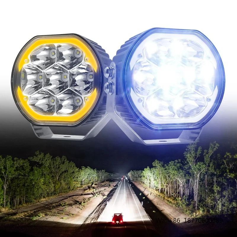 Flexible Vehicle Truck Kit 50 Inch Overhead Linkable Amber Off-road Work Car Spot Pod Offroad off Road Led Fog/driving Light bar - view 2