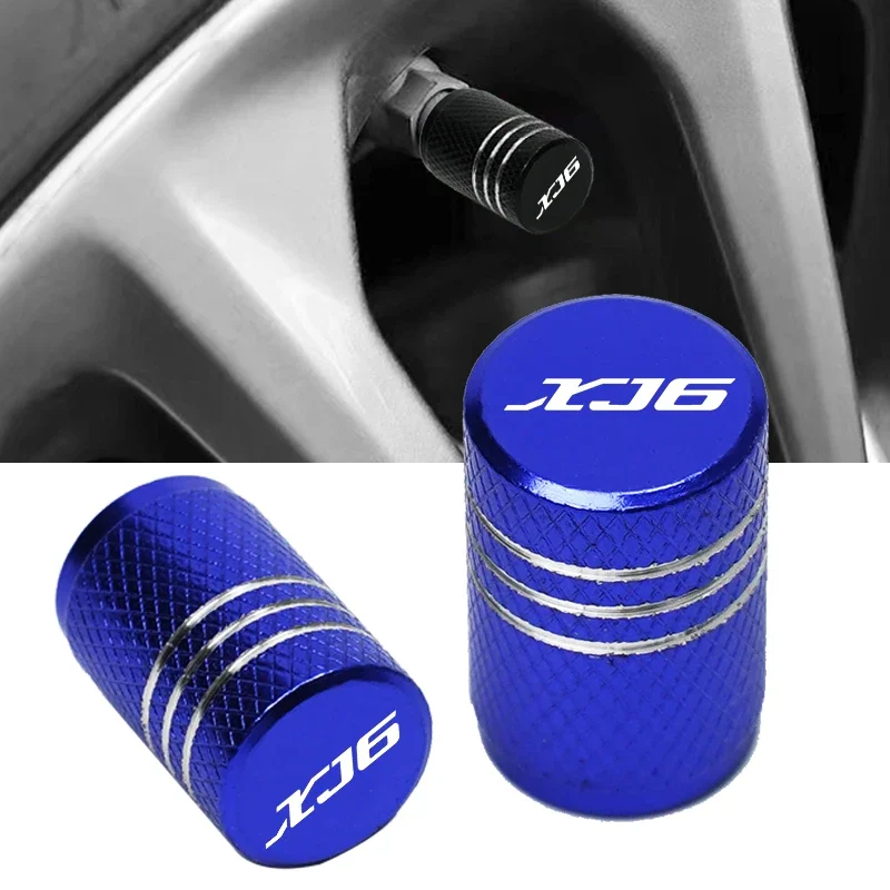 For Yamaha XJ6 XJ6F XJ6N DIVERSION 2009-2023 Accessories Motorcycle CNC Aluminum Tire Valve Air Port Stem Cover Caps