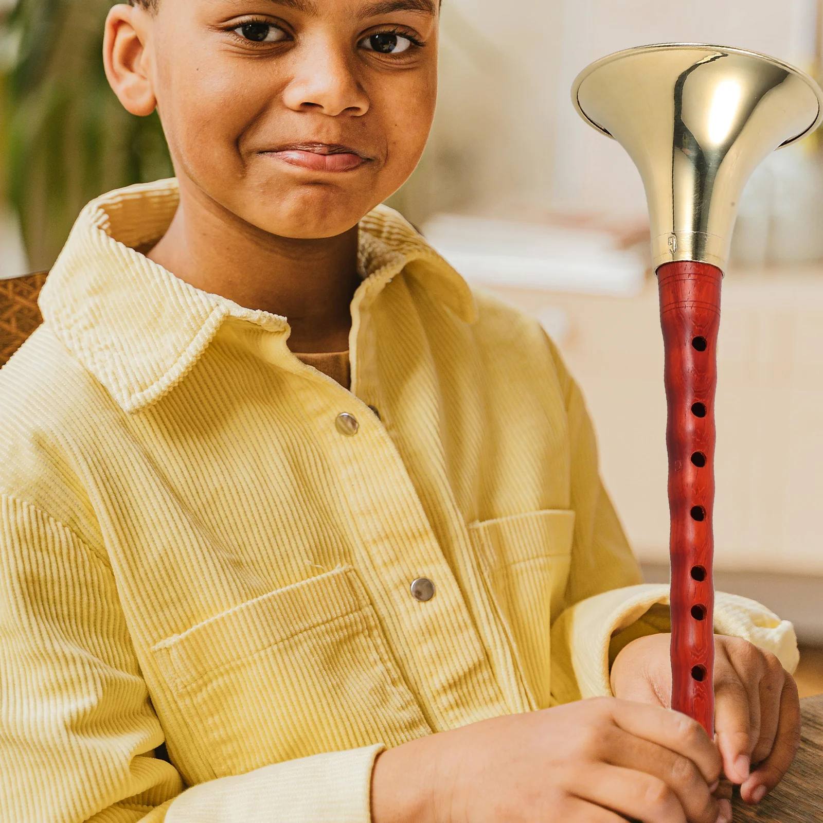 

1Set Suona Musical Instrument Professional Wood Lightweight Durable for Beginners Practice Chinese Wind Instrument