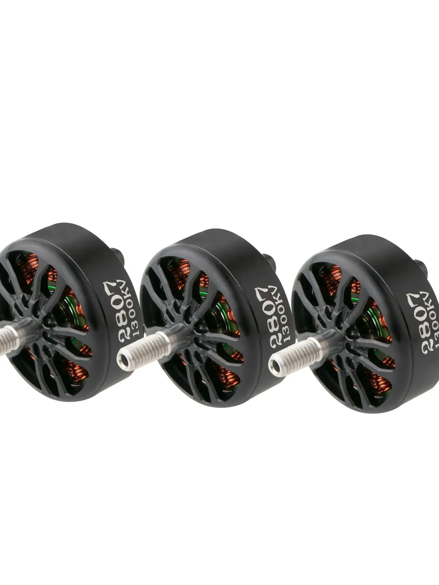 FLASHHOBBY-Motor sin escobillas para Drones de largo alcance, piezas de bricolaje para FPV Freestyle, A2807, 2807, 1300KV, 6S, 7 pulgadas