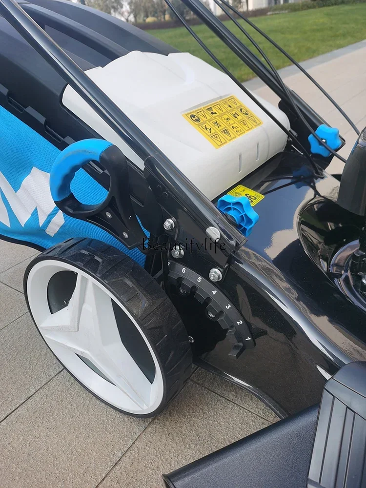 yj39 Power lawn mower, hand-pushed self-propelled lawn mower, lawn mower four-stroke speed regulation