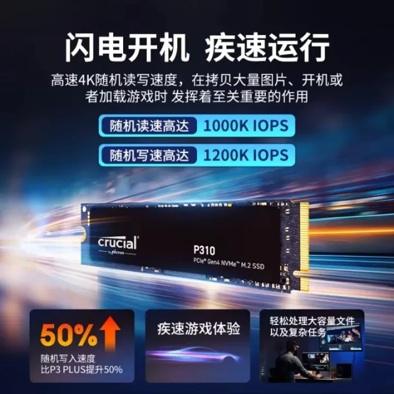 TopeInnodisk P310 500gb 1tb 2tb M.2 Nvme Pcie 4.0 Ssd - Micron