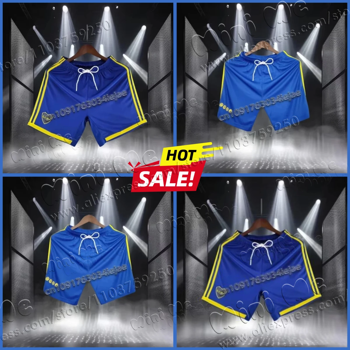 

Shorts Letter Printed Shorts Training Jogging Shorts Boxing Shorts Beach Short MOTO Boca Juniors Men's and Women's Sports