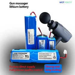 Victpower factory direct rechargeable battery pack 21.6V 2000mAh 14.4V 2500mAh 43.2Wh lithium battery for gun massage