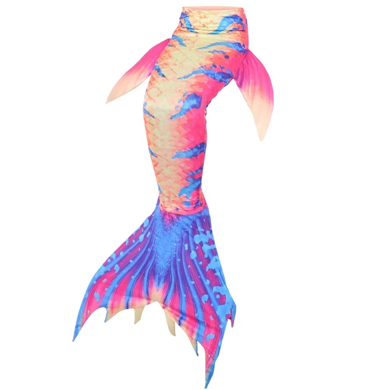 Traje de baño Cosplay de sirena para niñas de 3 a 13 años, traje de baño para fiesta en la piscina en la playa, traje de baño con aletas Mono