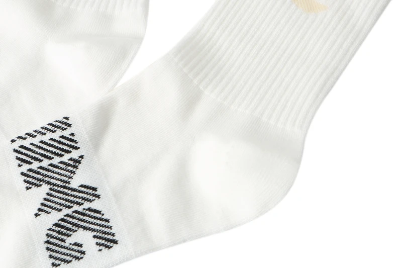 Li-Ning Unisex 3 Paar Socken im Sportstil für Herren und Damen, 22-28 cm, atmungsaktiv, mit LiNing-Schriftzug, atmungsaktive Sportsocken, AWTV005 – Detail 17
