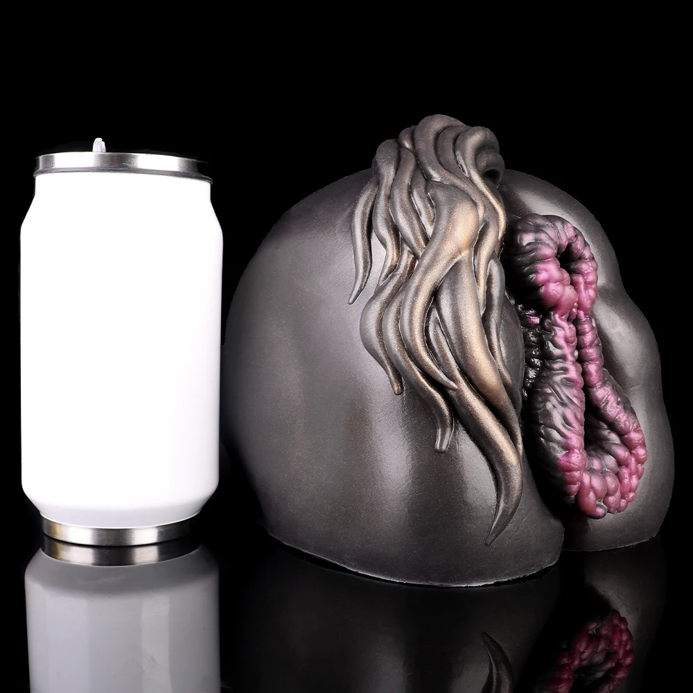 GEEBA Dual Channel Big Ass Men Masturbator Lifelike Buttock Inverted Mold  Artificial Penis Onahole Sex Toys Pocket Pussy Stroker - AliExpress 66