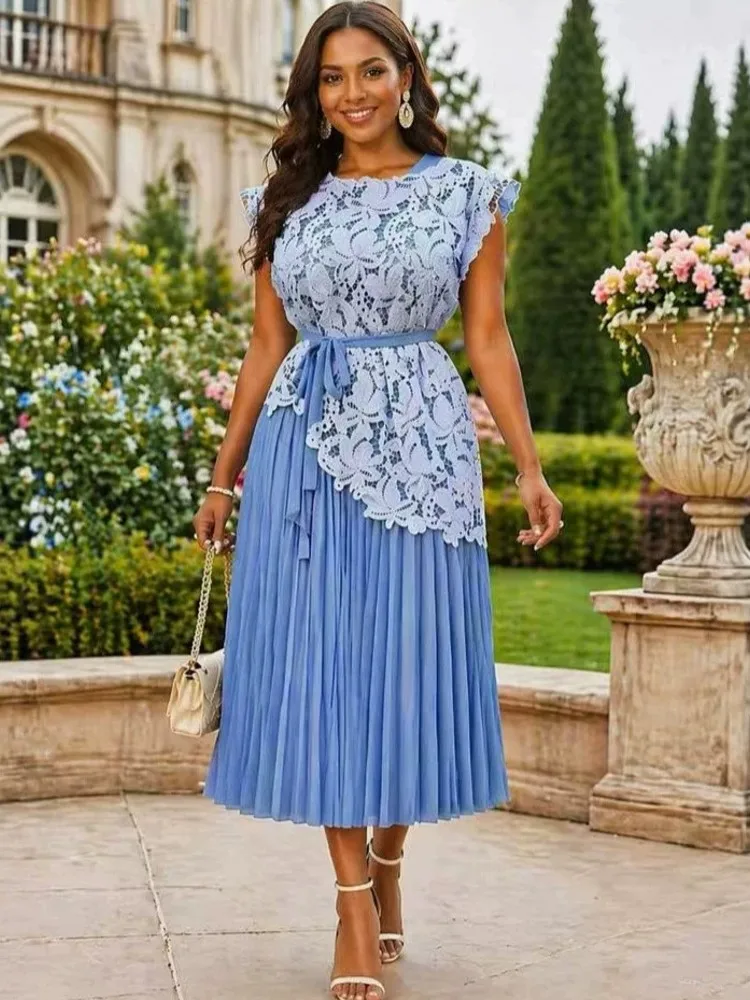 

African Dresses For Women Elegant Wedding Muslim Fashion Abayas Dashiki Robe Kaftan Long Sleeve Dress Turkish Africa 2026 New