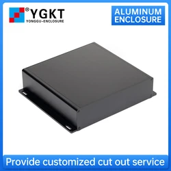 Customizable Integrated Circuit Metal Box Communication Aluminium Enclousre Voltage Stabilizer Split Type Housing 246W55H215L