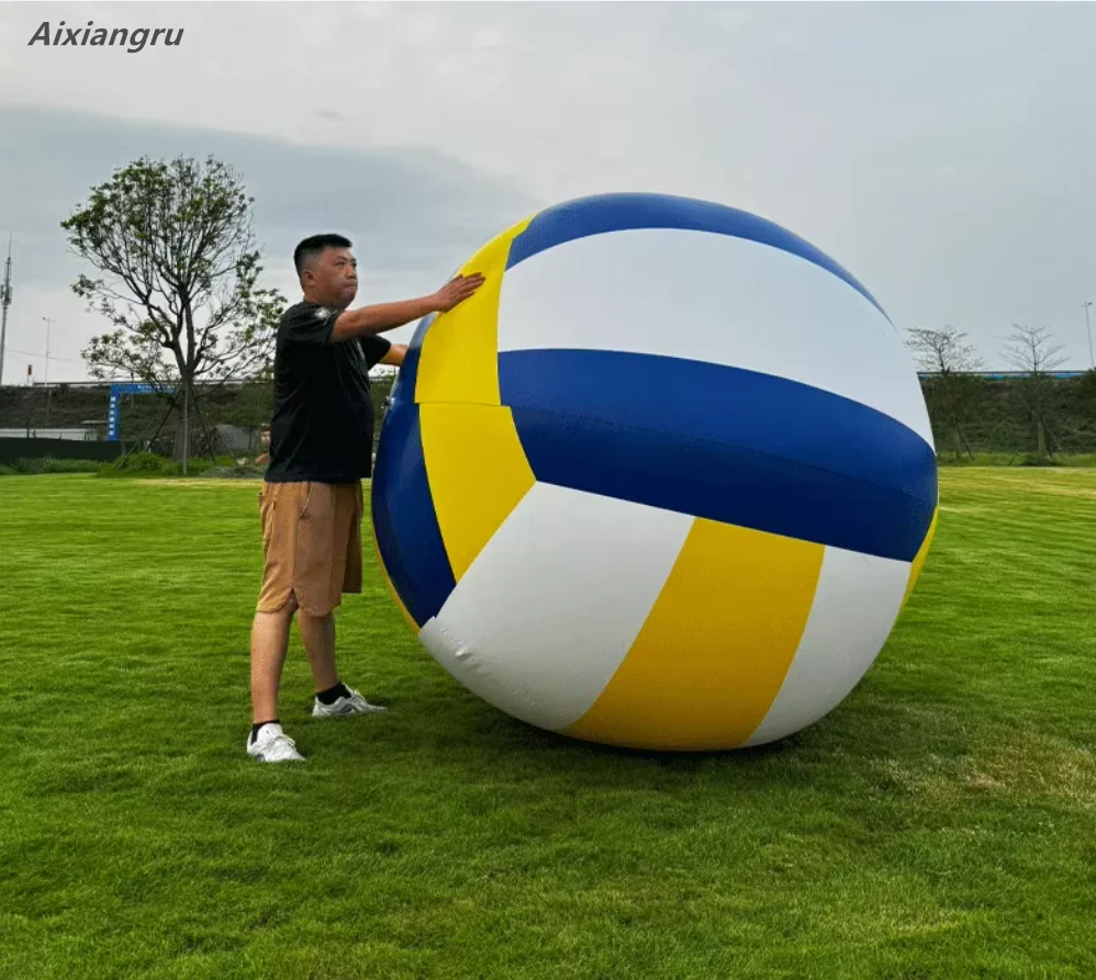 

81.63-Inch Inflatable Balloon, Large Pvc Volleyball, Beach Ball Kindergarten Outdoor Beach Ball Toys, Home Party Props New，Happy