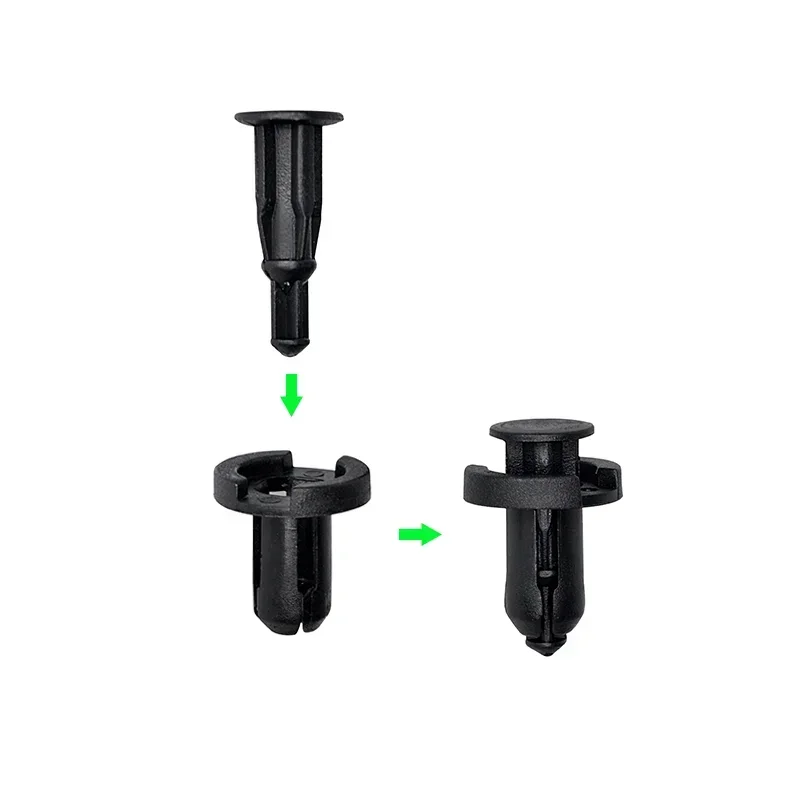 10/20szt 10mm Uniwersalny samochodowy plastikowy nit do zderzaka Honda 91503-SZ3-003 Samochodowa klamra mocująca Klips Pokrywa — zdjęcie 5