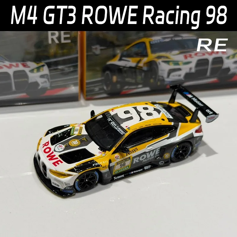 RE 1/64 M4 GT3 ROWE Racing 98 New Spot Goods Collection Edition