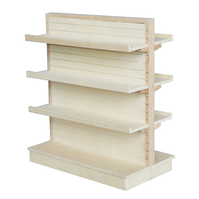 

1 шт., деревянные полки для кукольного домика в масштабе 1:12