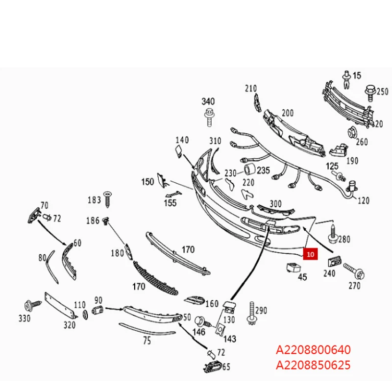 W636 w639 w207 w220 w251 a6398800571 a2076200634 a2208800640 a4478850036 a1648852965 a2518800052