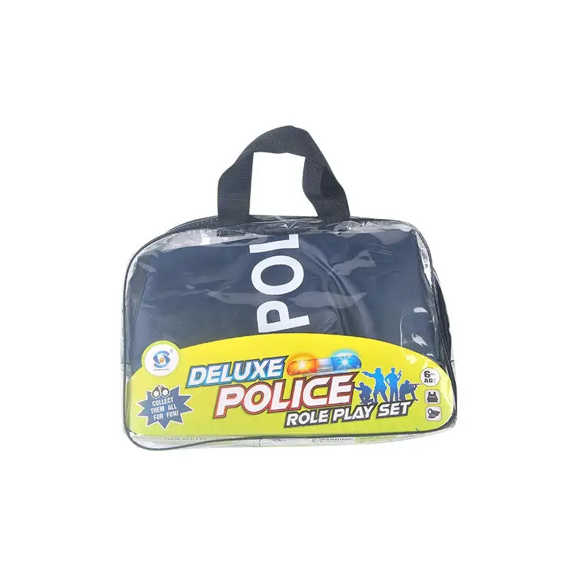 SN55Police Costumi Cosplay per Ragazzi Ragazze, Giocattoli della Polizia, Poliziotto, Bussola, Fischio, Distintivo della Polizia, Oggetti di Scena per Costumi di Carnevale, H$@1w