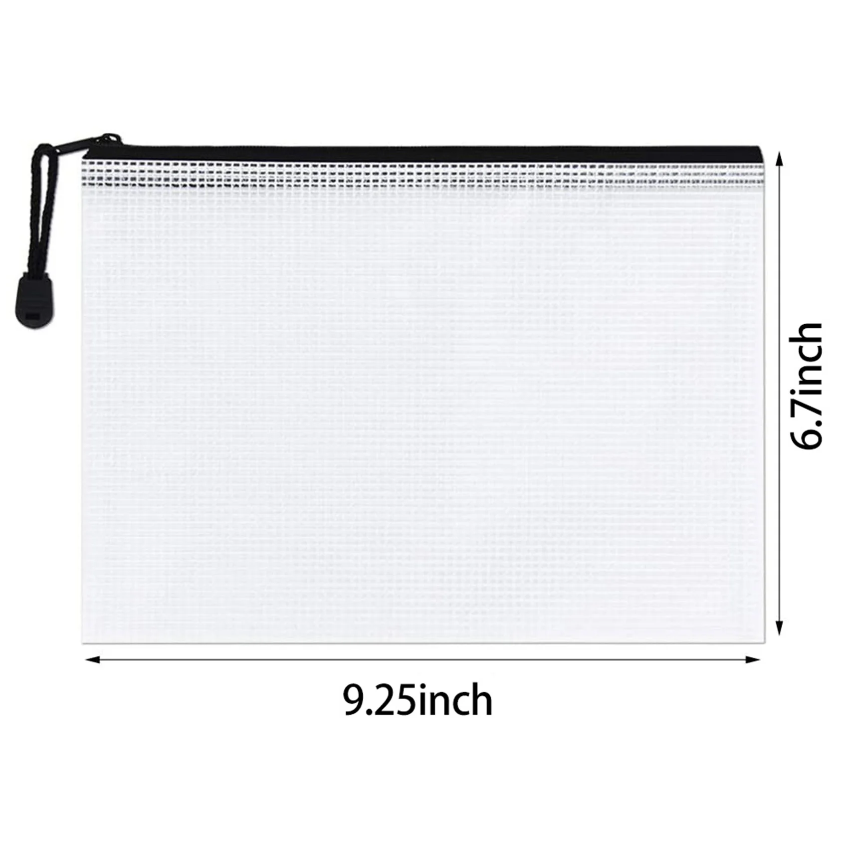 Efficient 36 Pack A5 Mesh Zipper Pouch,Zipper File Bags, Board Games Storage Bags For School Office Supplies And Travel