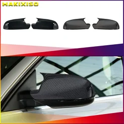 Pair Side Wing Mirror Cover for Audi A3 8P A4 A5 B8.5 Q3 A6 C6 4F S6 Add On Side Rear View Mirror Cap Cover Car Accessories