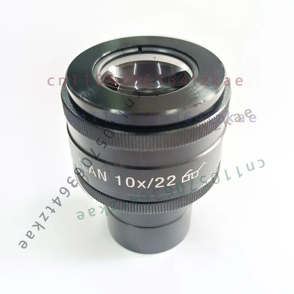 WF10X Plan Wide Field Eyepiece Diopter Adjustable Lens 30mm Mount for Stereo Microscope Observation Optical Accessory