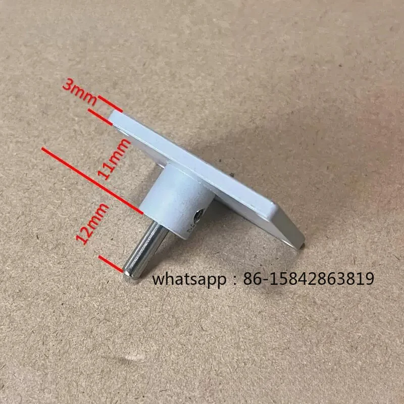 Aluminum Alloy Landing Gear Mount Base, DIY Fastener Bracket Accessories for RC KT Foam Aircraft