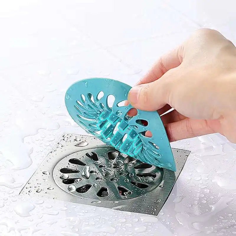 Norbi Kitchen Sink Bathroom Drainage Filter Cover Silicone Floor Drain Flexible Sewer Deodorant Cover Anti-Clogging Artifact