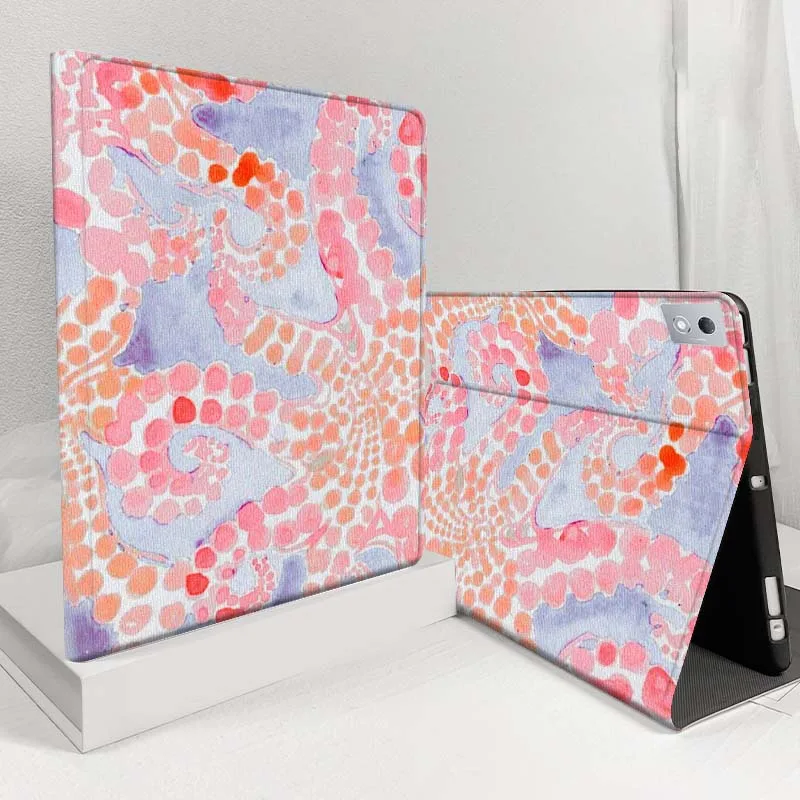 

Красочный чехол с цветочным узором для планшета Lenovo Pad Legion Xiaoxin Tab Y700 K10 M10 P11 3rd Pro GT Plus Gen 5G