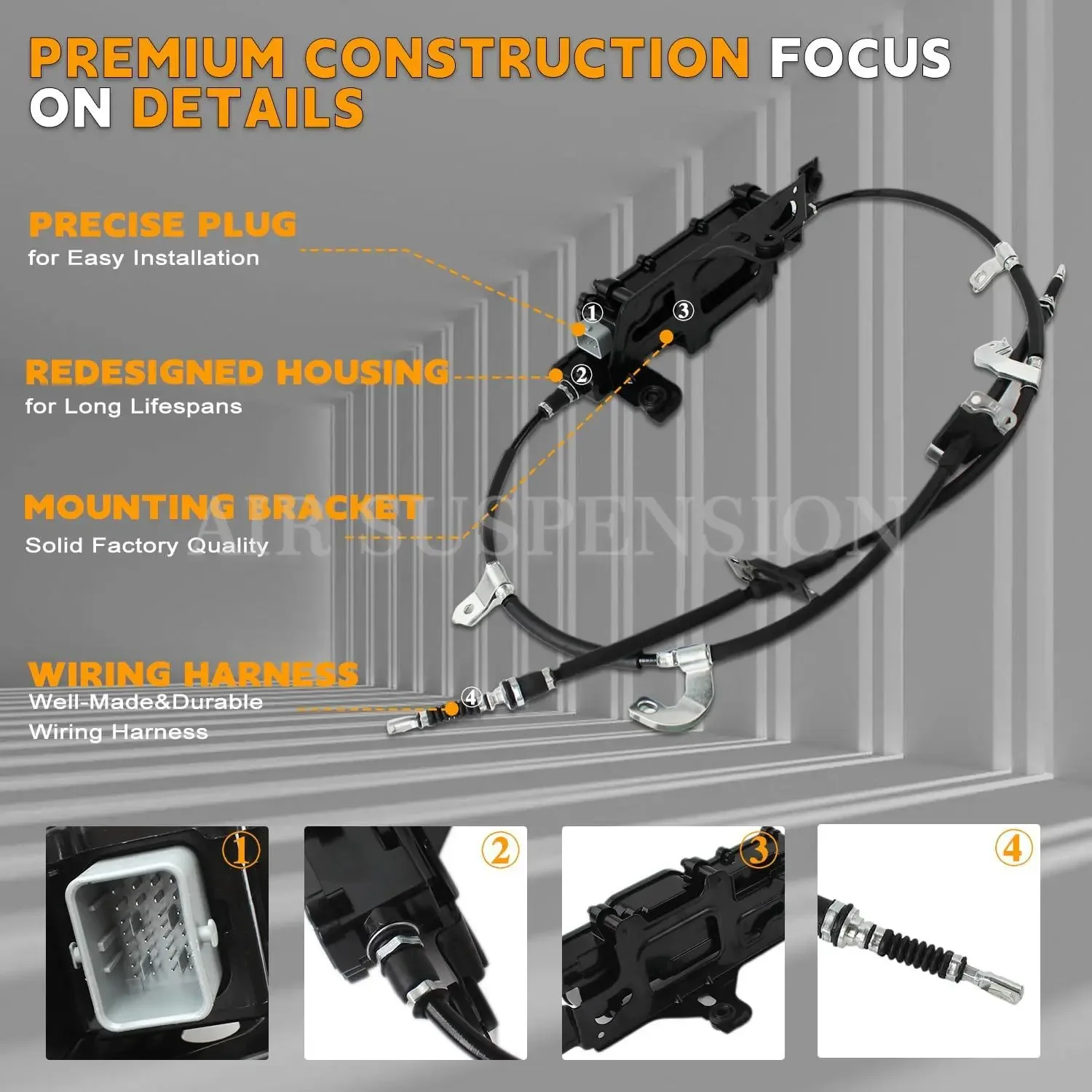 59700-B8800 59700B8800 Parking Brake Actuator With Control Unit for Santa Fe 2012 2013 2014 2015 2016 2017 2018 2019