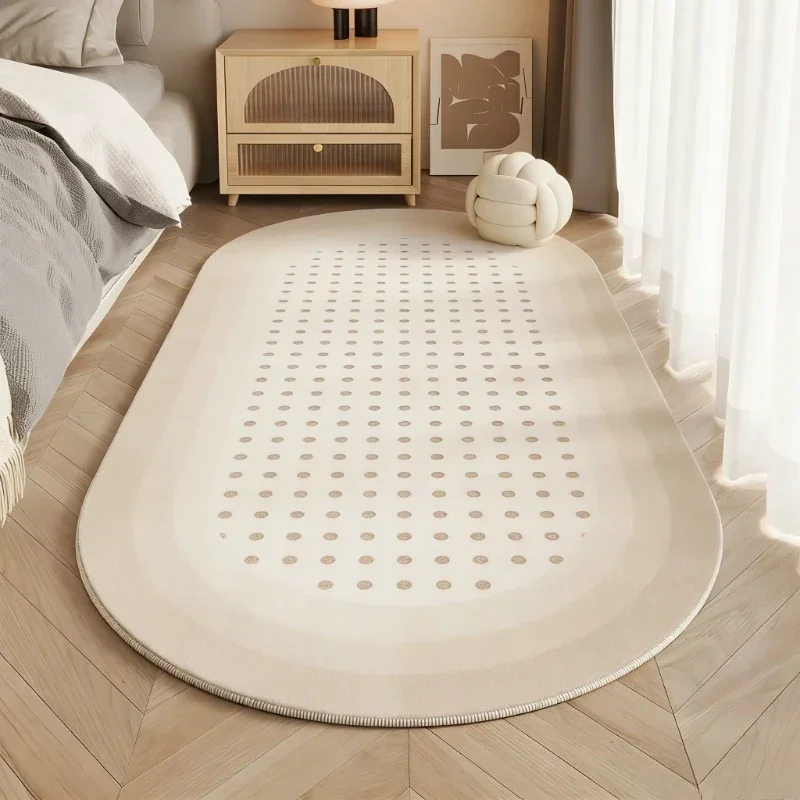 yesLight Minimalist Carpets for Living Room Cream Style Bedroom Decor Plush Carpet Fluffy Soft Beige Area Rug Home Thick Floor M