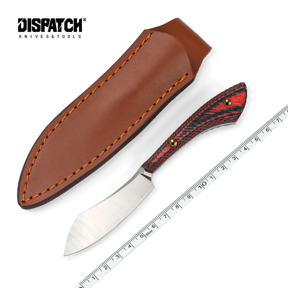 

Fixed Blade Knife D2 Sanding Blade G10 Handle with Sheath for Camping Survival Outdoor Hunting EDC Tool