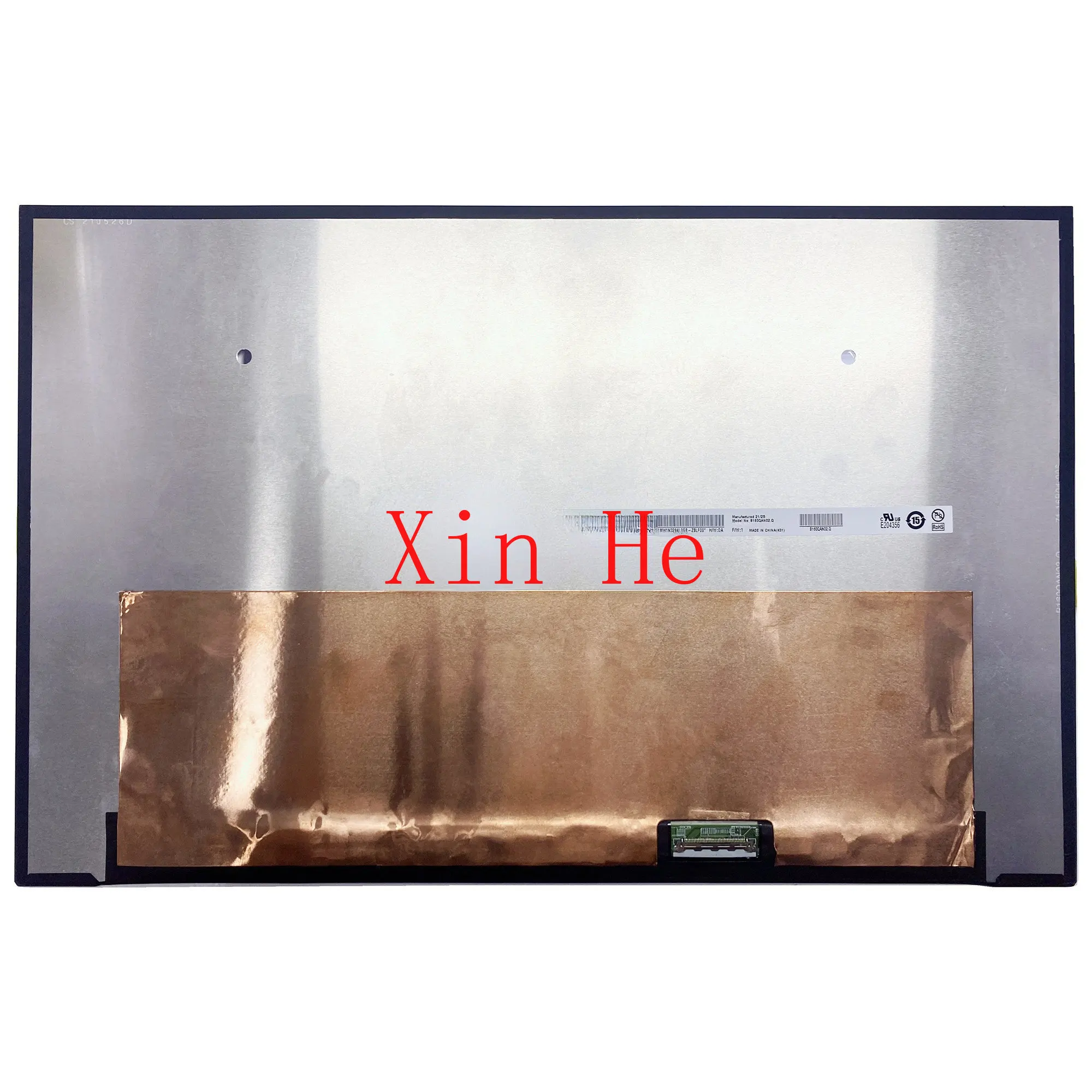 polegada b160qan02q fit ne160qdm ny3 mng007da16 165hz laptop tela lcd 2560x1600 16 01