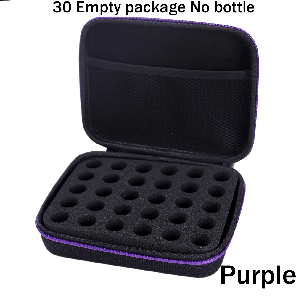 30 Slots No Bottles Essential Oil Case 15ml Essential Oil Collecting Bags Travel Portable Carrying Diamond Painting Storage Bag view 2